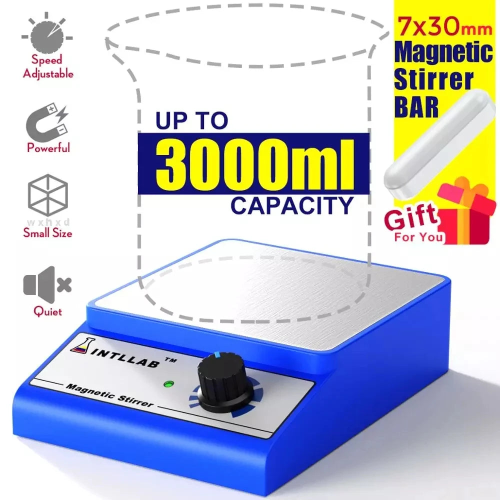 Magnetic Stirrer – 3000ml Laboratory Mixer