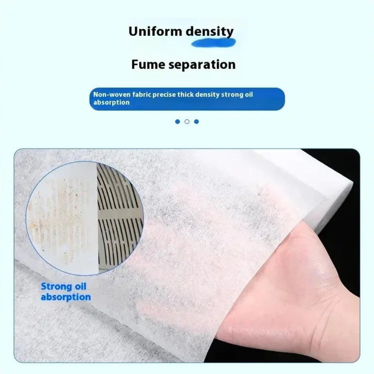 Disposable Non-Woven Grease Filter for Kitchen Range Hoods and Cooker Hoods