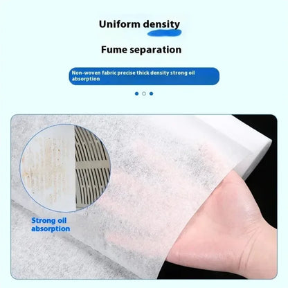 Disposable Non-Woven Grease Filter for Kitchen Range Hoods and Cooker Hoods