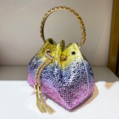 Rhinestones Evening Clutch Bag