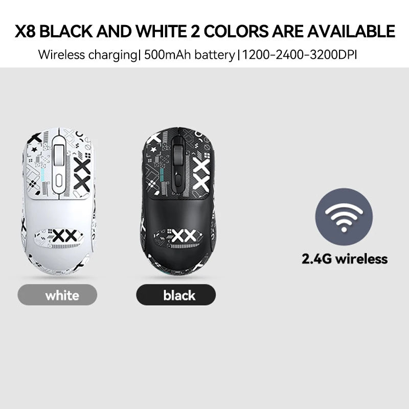 Warvank X8 Wireless Rechargeable Gaming Mouse