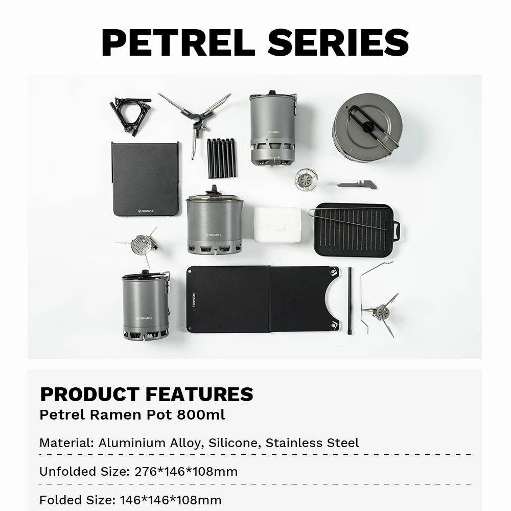 Fire-Maple Petrel Ultralight Camping Pot 800ml