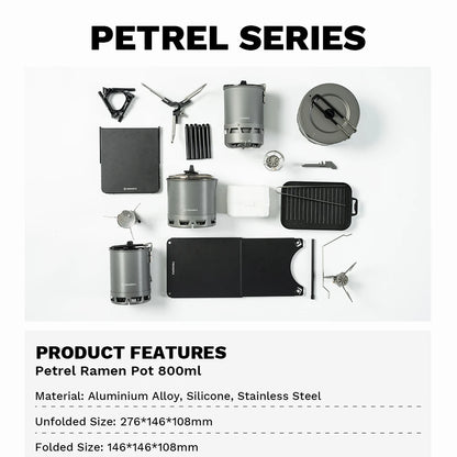 Fire-Maple Petrel Ultralight Camping Pot 800ml