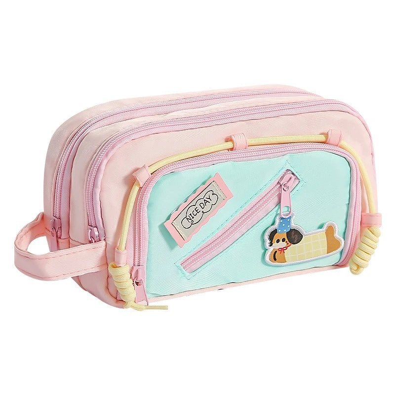Dachshund Dog Large Capacity Pencil Case