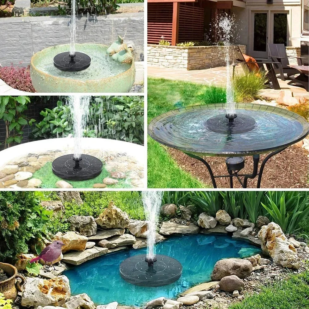 Solar Powered Floating Fountain Pump