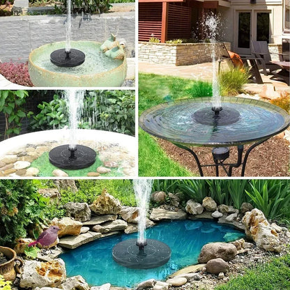 Solar Powered Floating Fountain Pump