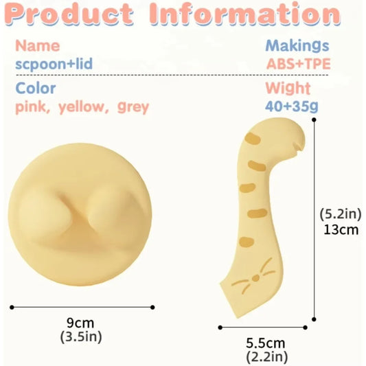 Multifunctional Pet Food Spoon