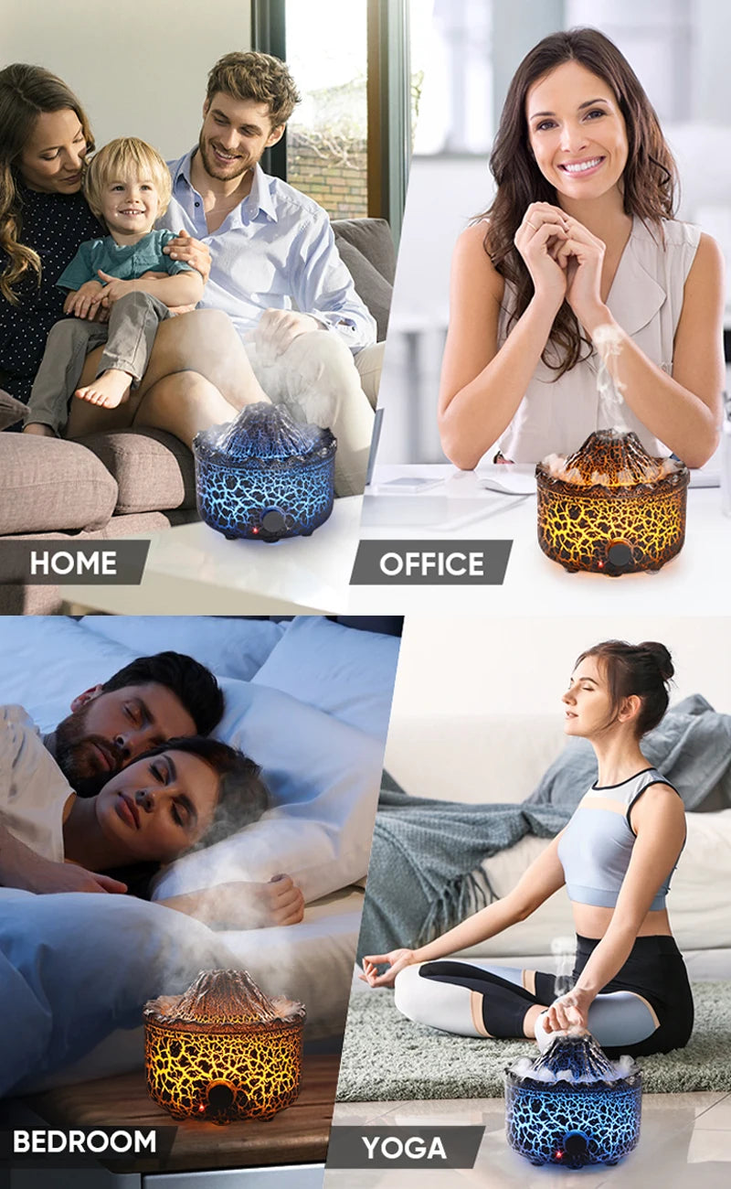 Volcano Flame Aroma Diffuser