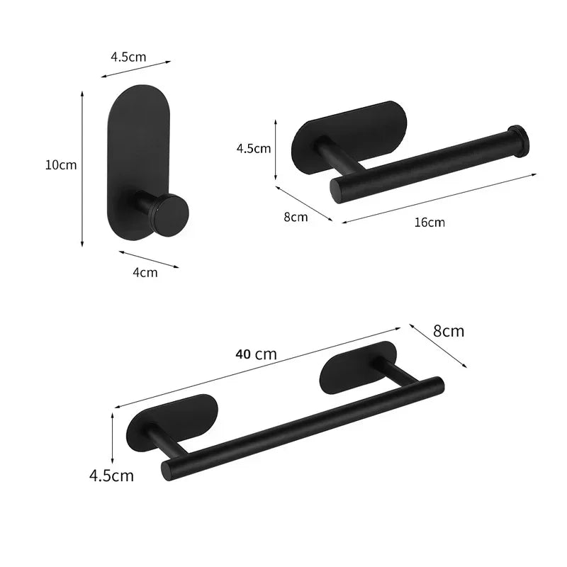 Wall Mount Stainless Steel Towel Bar