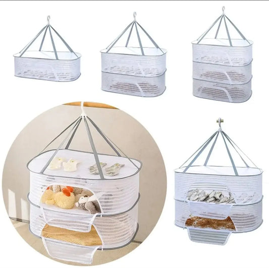 1.2.3Layer Breathable Quick Drying Hanging Net Holder