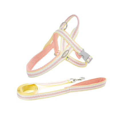Colorful No-Pull Adjustable Dog Harness