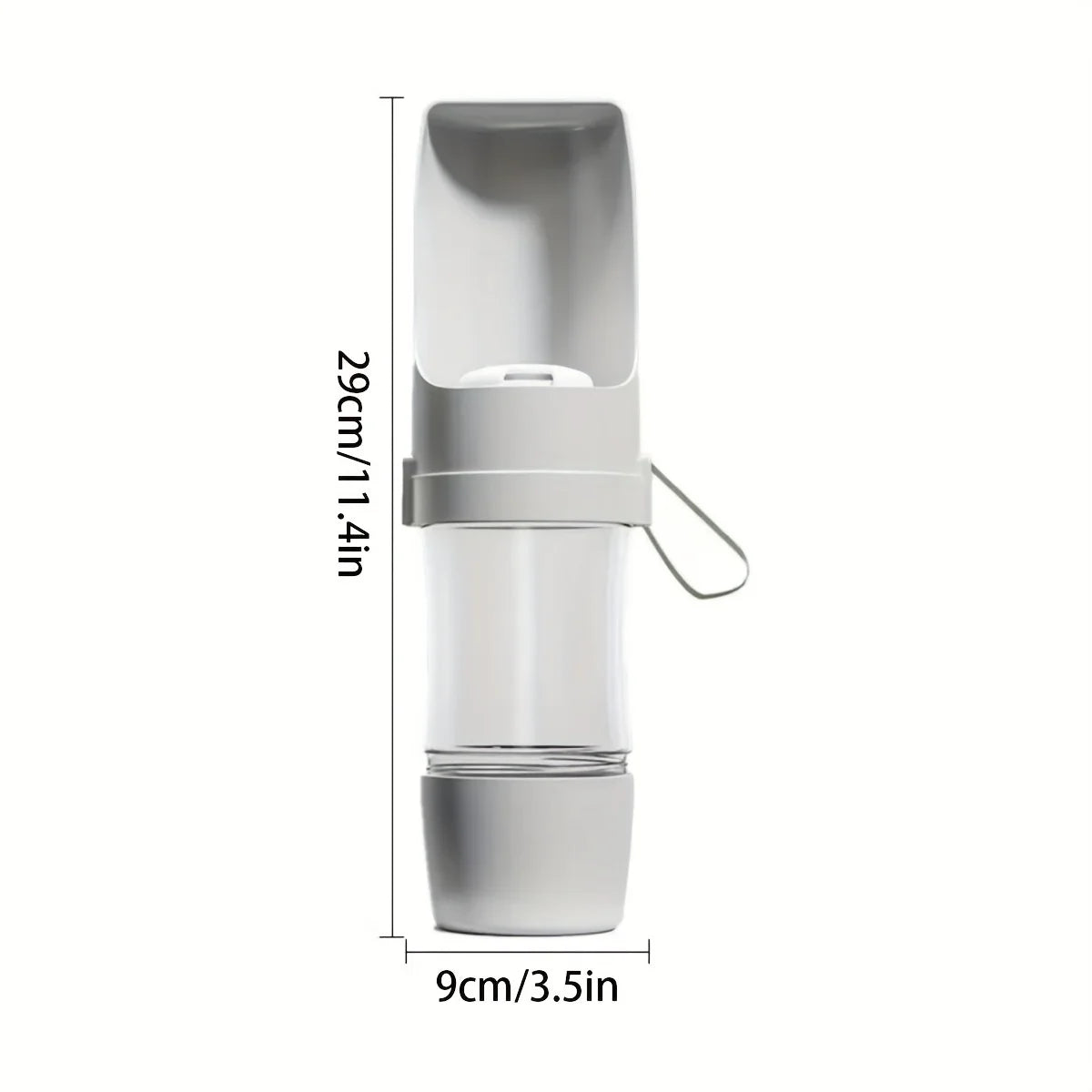 Portable Dog Water Bottle with Dispenser
