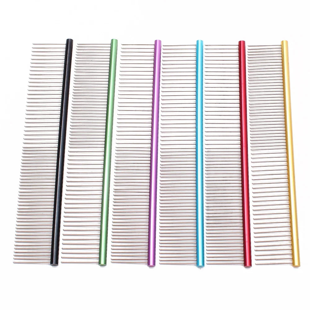 Stainless Steel Pet Grooming Comb for Dogs & Cats