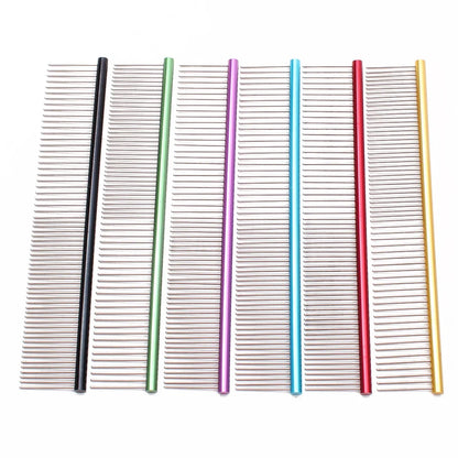 Stainless Steel Pet Grooming Comb for Dogs & Cats