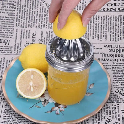 1Pc Stainless Steel Citrus Juicer Cover