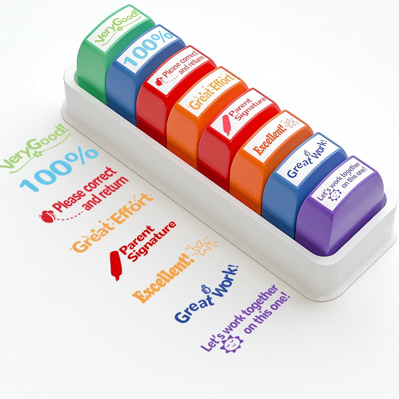 Self-Inking Teacher Stamp Set