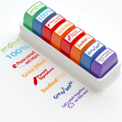 Self-Inking Teacher Stamp Set
