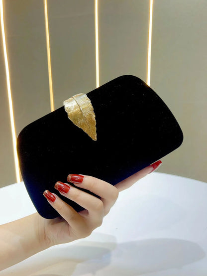 Velvet Evening Clutch Bag