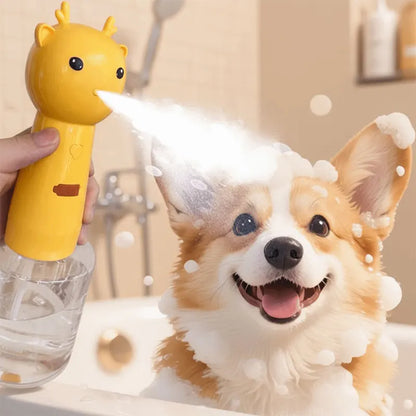 Electric Pet Bath Bubble Machine