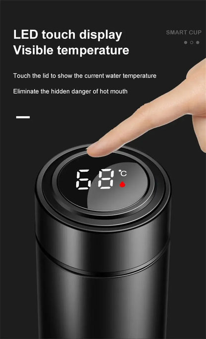 Smart Temperature Display Thermos Bottle