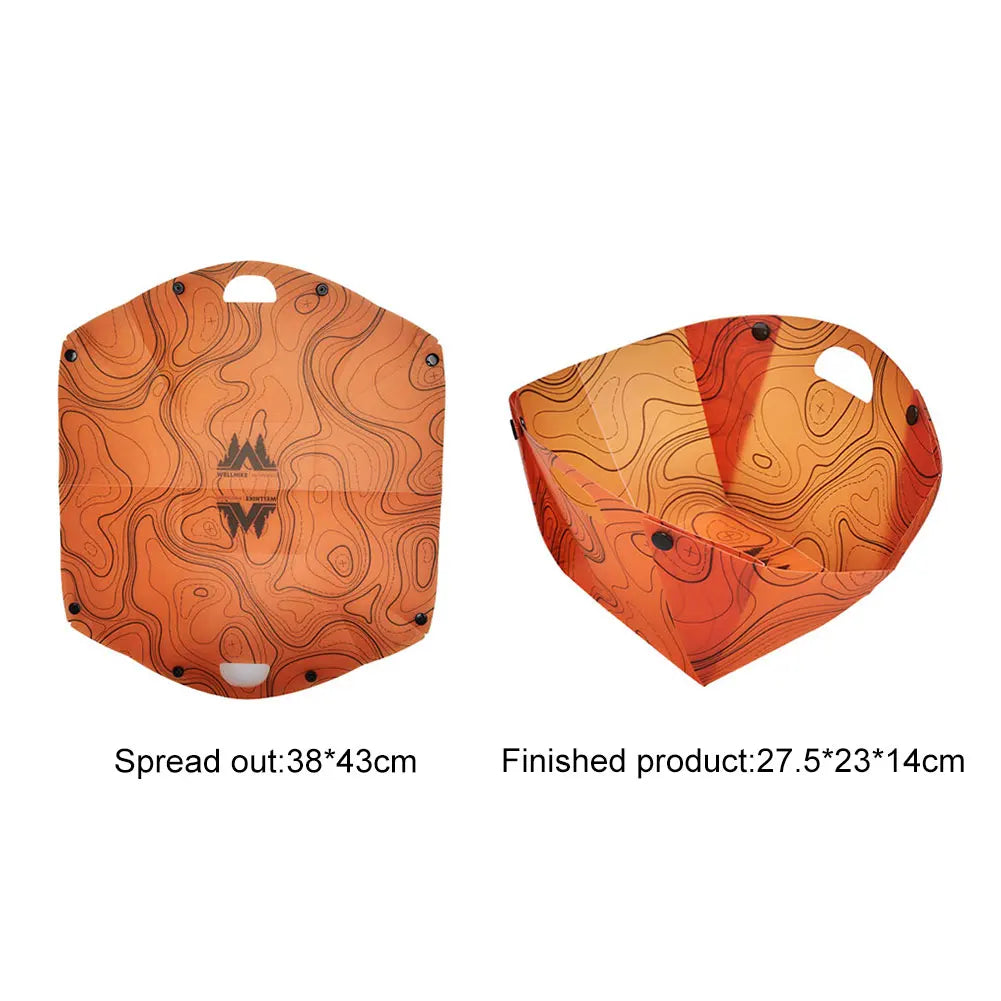 Lightweight Folding Outdoor Tableware Set