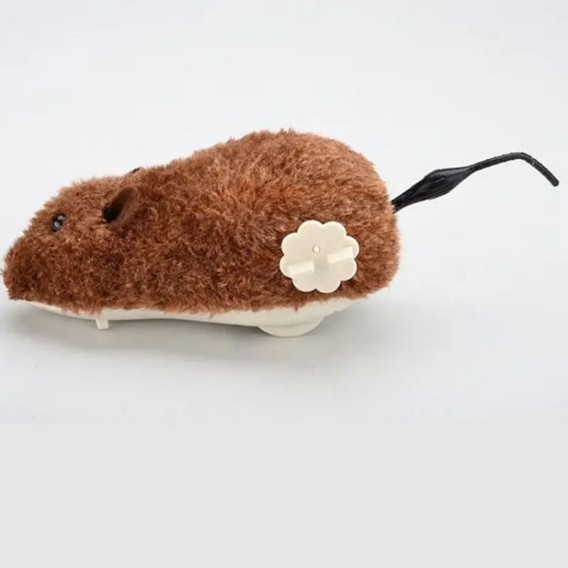 Wind-Up Plush Mouse Cat Toy