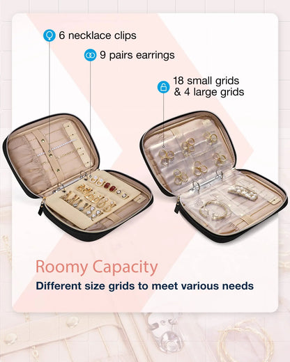 Travel Jewelry Organizer Book