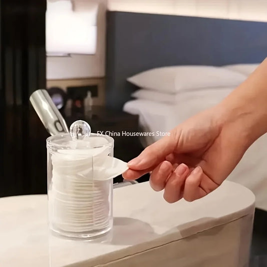 Round Clear Acrylic Makeup Organizer