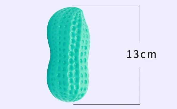 Peanut Squeaky Dog Chew Toy