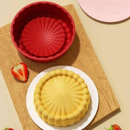 Silicone Charlotte Cake Pan Non-Stick Baking Mold