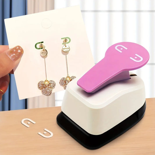 Portable Earring Card Hole Punch