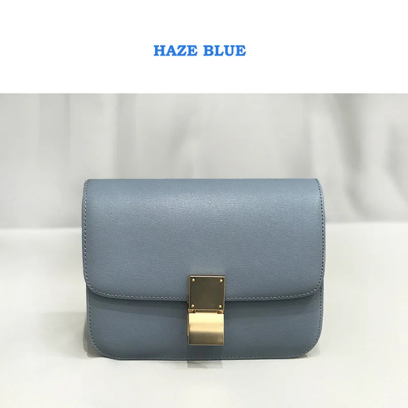 Retro Palm Texture Flap Messenger Bag