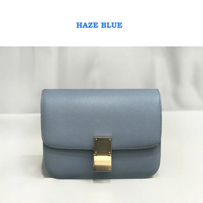 Retro Palm Texture Flap Messenger Bag