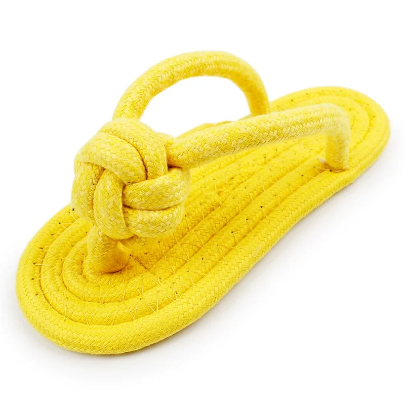 Cotton Rope Slipper Dog Chew Toy
