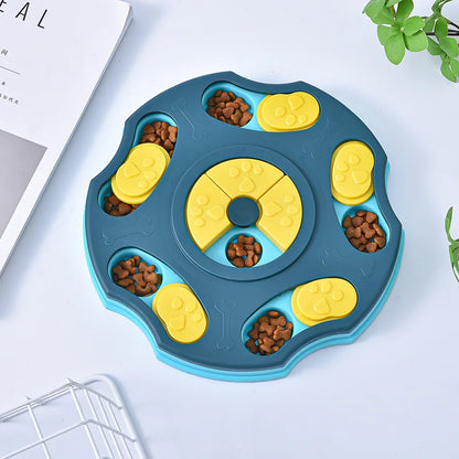 IQ Training Treat Dispenser & Slow Feeding Puzzle for Dogs and Cats