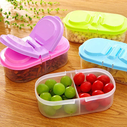 Healthy Plastic Food Container Portable Lunch Box