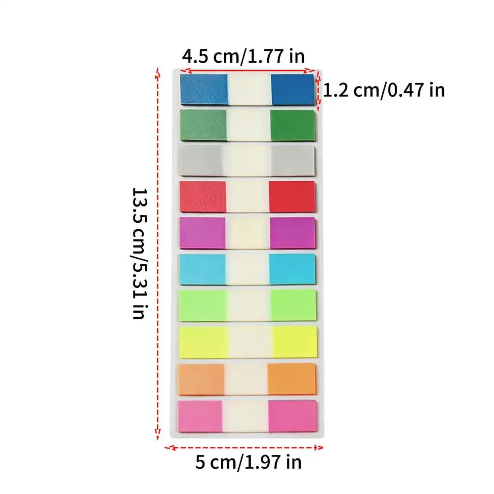 Colourful Sticky Index Tabs