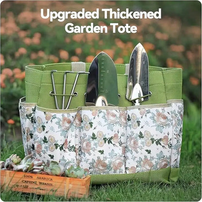 9-in-1 Gardening Tool Set with Storage Bag