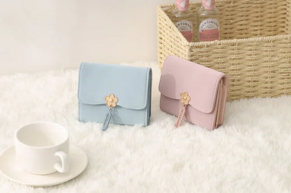 Floral Trifold Wallet