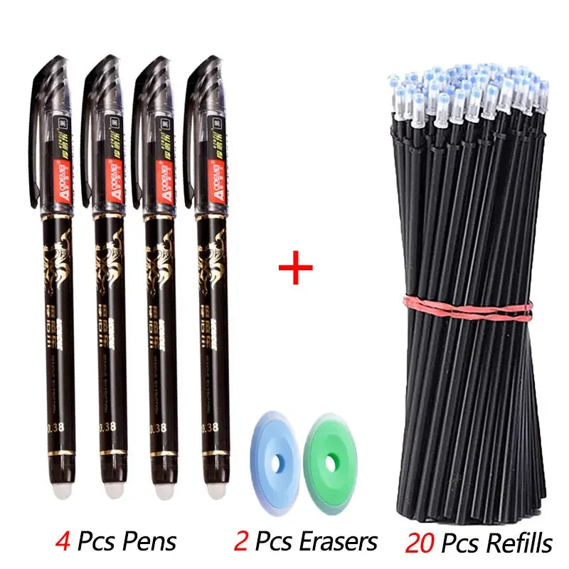 Kawaii Erasable Gel Pen Set