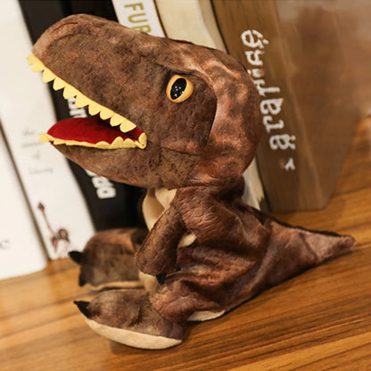 Dinosaur Hand Puppet Plush Toy for Pets