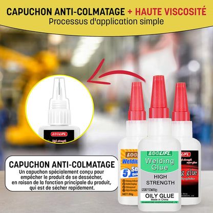 Heavy-Duty Multi-Surface Instant Repair Adhesive