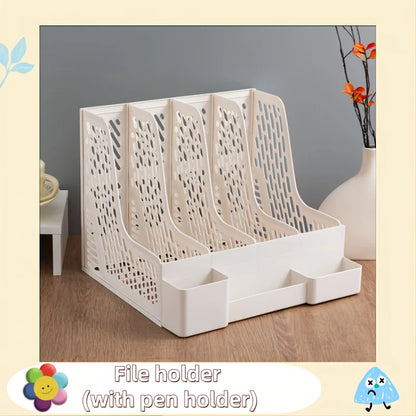 Multi-Layer A4 Desktop File Organizer