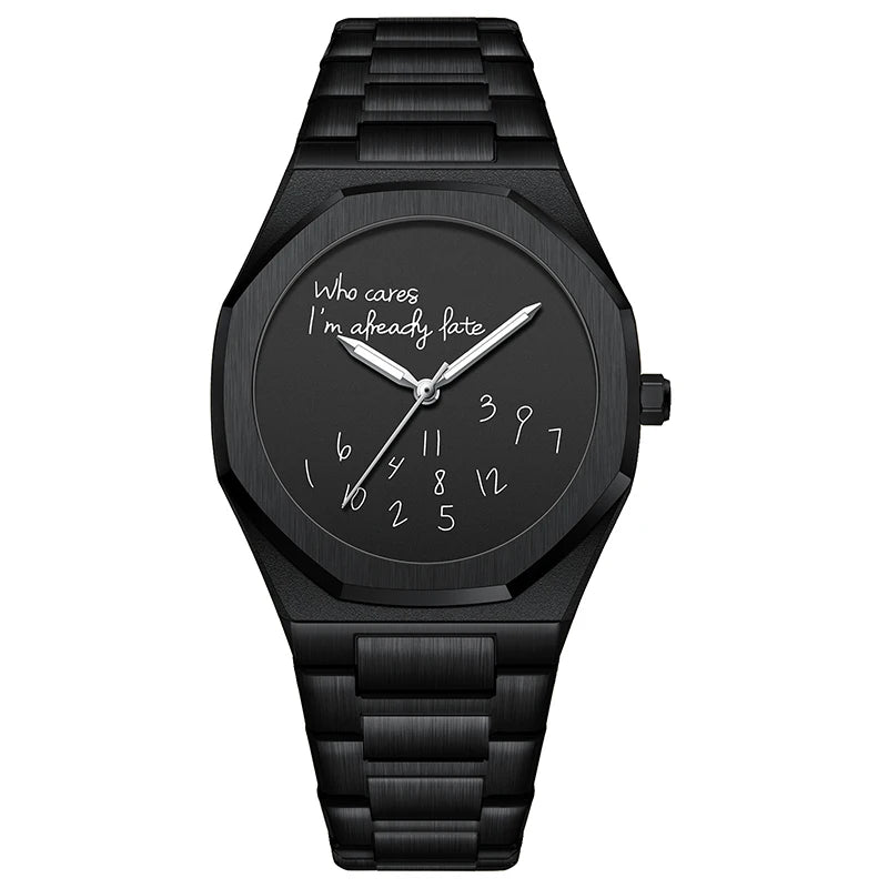 Luxury Men's Quartz Business Casual Steel Watch