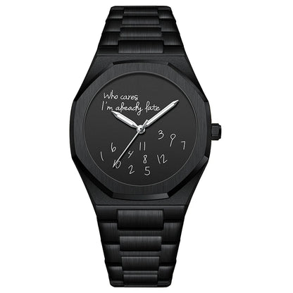 Luxury Men's Quartz Business Casual Steel Watch