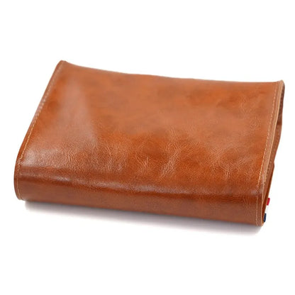 Compact PU Leather Cable & Charger Organizer