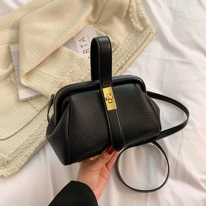 Luxury Style Small Tote Purse with Interior Zipper Pocket
