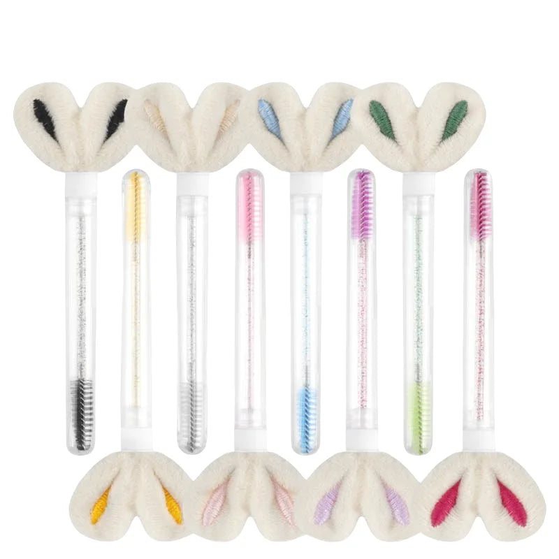 Tube Eyelash Brush Set