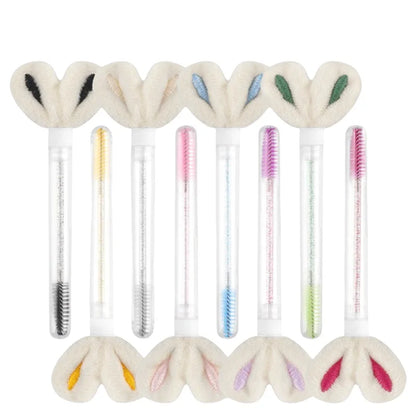 Tube Eyelash Brush Set