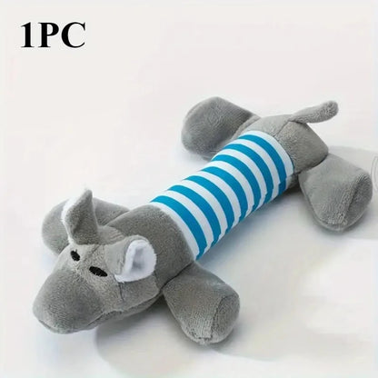 Squeaky Plush Dog Toy